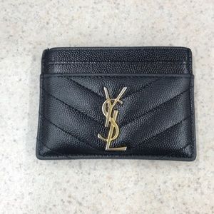 YSL card holder- gently used